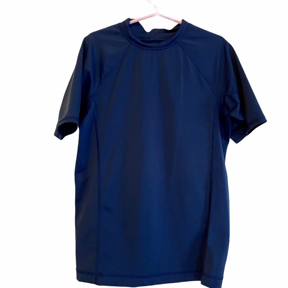 Lands’ End Navy Blue Rash guard